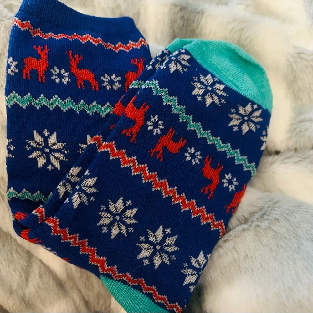 COLORFUL WINTER SOCKS 3 PAIRS